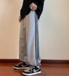 Small Quantity Garment Manufacturer Men'S 100% Polyester Casual Woven 3 Stripes