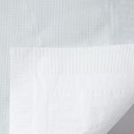 OUCHAME White Paper Table Cover Roll , SGS Linen Like Disposable Tablecloths