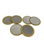 Ss201 Stainless Steel Mesh Filter Discs Fine Screen 0.5mm