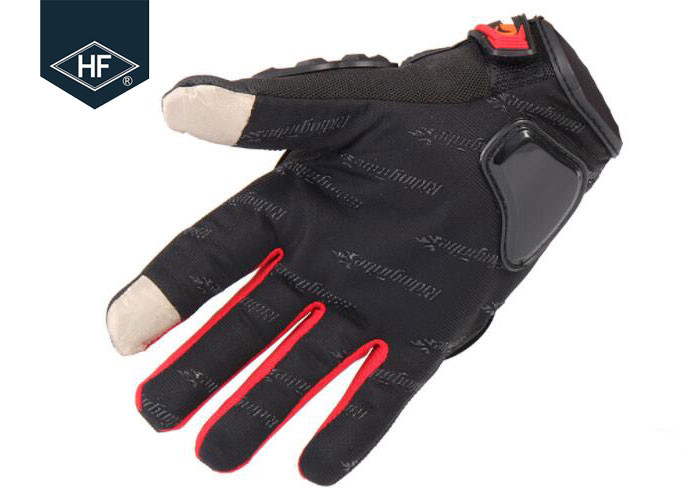 Riding Aftermarket Motorcycle Accessories Red Blue Touch Finger Full Finger Motorcycle Gloves
