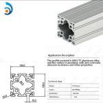 DY-100100C Frame Support Of Oceanic Aluminum Alloy Profile Industrial