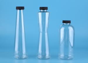 Quality PET Material 400ml Clear Juice Bottles with SGS Univesal Audit wholesale