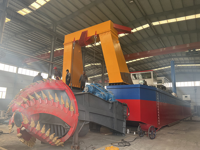 Rexroth 20 Inch Sand Cutter Suction Dredger For Sea Dredging Projects