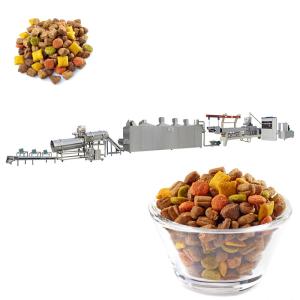 Quality Twin Screw Extruder Pet Food Production Line Automatic wholesale