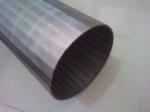 OD 126mm Continuous Slot Screen Stainless Steel AISI 316 Tube