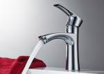 Single Hole Bathroom Basin Faucets ROVATE Customized Color ISO9001 Approved