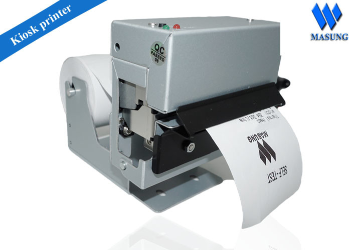 2 Inch Kiosk Thermal Printer Linux For Parking Machine , Rs232 Panel Mount Printers