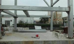 Quality Prefabricated Warehouse Steel Structure Construction With BS EN Standard wholesale