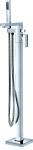 Stylish Floor Standing Bath Shower Mixer Ceramic Valve For Bathroom T8170