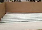 Powder Coated Aluminium Tube Profiles , Round Aluminium Extrusion Pipes