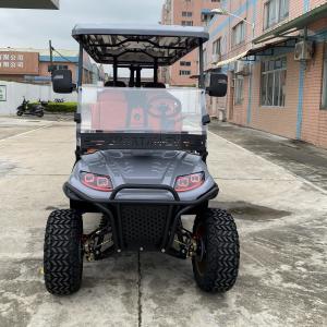 Quality 60V 150AH Lithium Battery 6 Seater Golf Cart 450AH 5KW Controller wholesale