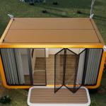 20ft Smart House Space Capsule House Commercial Steel Apple House