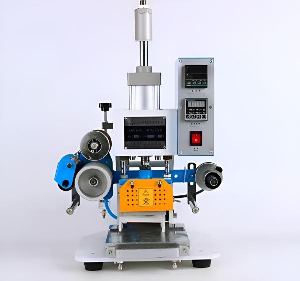 400 Semi-automatic Heat Pressing Machine for Hot Foil Stamping on Shoes Leather