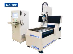 Quality 600mmX1200mm ATC CNC Router Machine For Aluminum Brass Copper wholesale