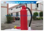 Outdoor Display Red Inflatable Fire Extinguisher Model 3m For Fire Awareness