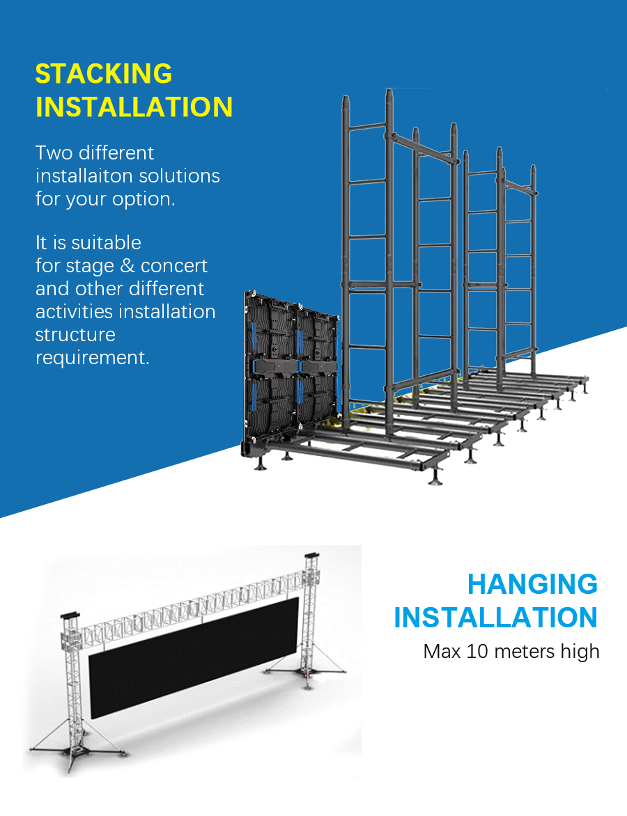 outdoor rental led display