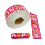OEM Flexography Printing Custom Logo Sausage Packaging Plastic Casings Safe