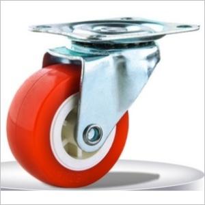 Quality red casters small castors furniture wheels for moving wholesale