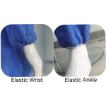 Without Logo Printing SMS Nonwoven Coverall Lightweight Anti-Static Isolation