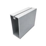 Building Exterior 2.0mm 6063 Aluminum Curtain Wall Profile