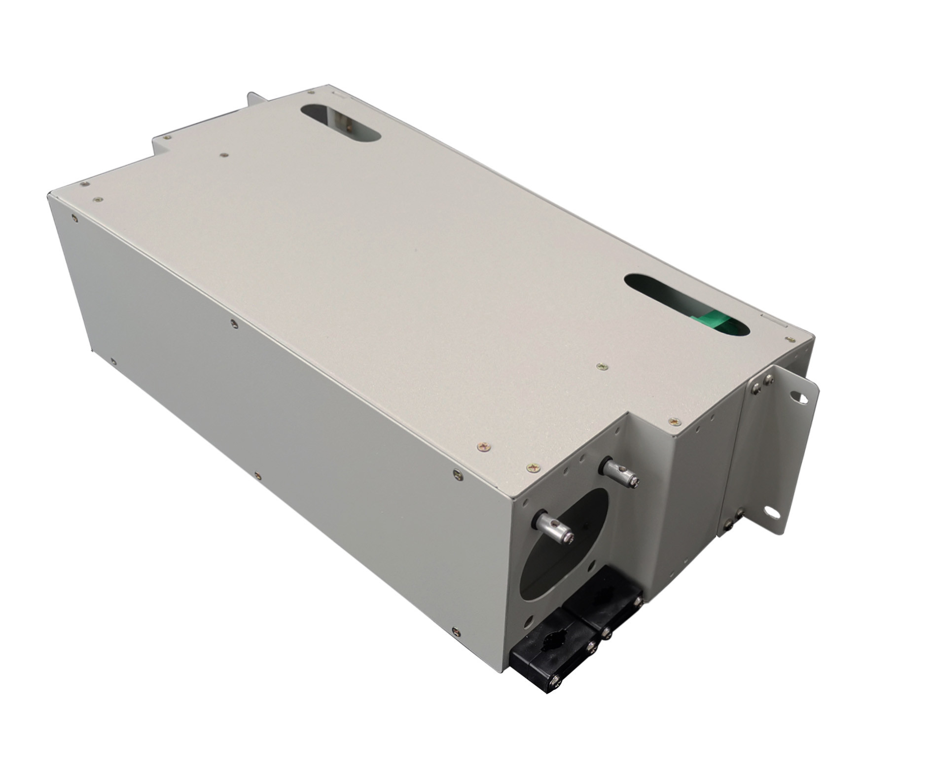 19" ODF 48FO Rack Mount Patch Panel Electrostatic Spraying FTTX CATV