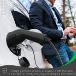 Model 3 Electric Vehicle Car Charger 16A 32A Evse Portable EV Charger 7kw 11kw