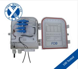 Quality 1×8 PLC Splitter Outdoor Fiber Optic Distribution Box High impact plastic wholesale
