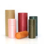 Multi-size Essential Oil Paper Tube Packaging CMYK Cosmetic Food Paper Packaging