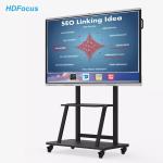 Pen / Finger Touch Interactive Digital Whiteboard , 100 Inch Class Smart Board