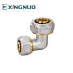 FORGE Brass Fitting Chrome Plated Female Copper Pipe PEX Fittings 16-32MM Double