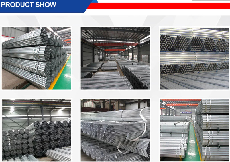 BS 1387 Hot Dipped Galvanized Round Pipe