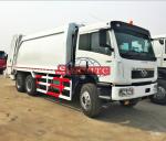 20 Tons Garbage Compactor Truck 6x4 Right Hand Driving 18 - 20m3 Volume