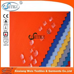 Quality CVC Cotton Polyester Water Oil Retardant Fabric / Flame Resistant Textiles wholesale