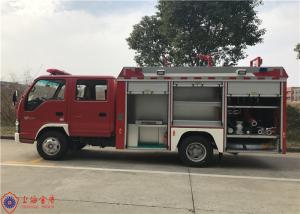 Quality Lengthen Cab Five Seats China IV Emission 4x2 Drive Water Tanker Fire Truck wholesale