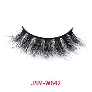 Quality Super Soft Black 18mm Natural Looking Fake Lashes Handmade wholesale