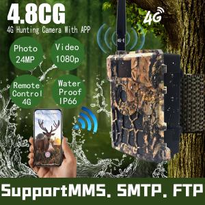 Quality 4.8 CG Mobile Trail Camera 24MP LTE 4G Sim Card wholesale