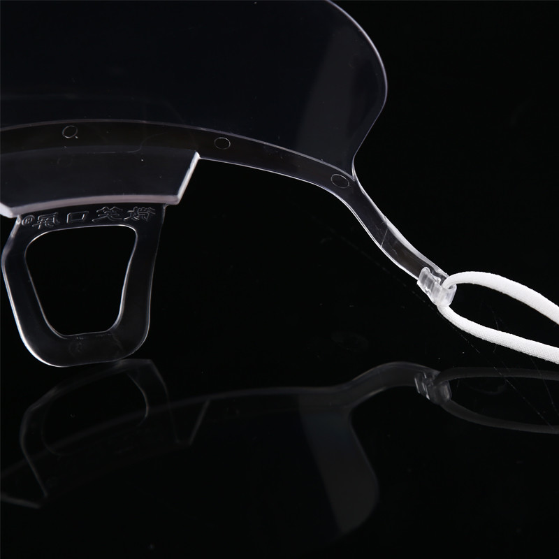 Anti Fog Transparent Plastic Face Mask For Restaurant
