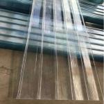 0.8-3mm Corrugated Translucent Pvc Roofing Sheet Fiber Resin 3000mm-11800mm