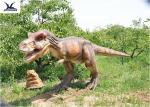 Handmade Eyes Blink Dinosaur Lawn Ornament , Life Size Model Dinosaurs