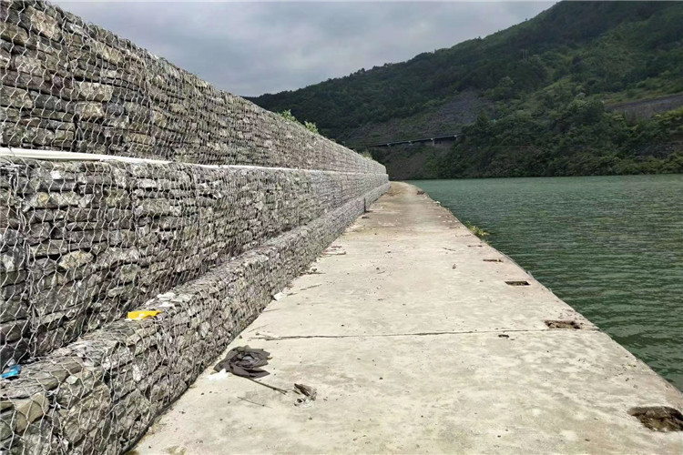 3x1x1m PVC Coated Gabion Box Twist Rock Cage Retaining Wall
