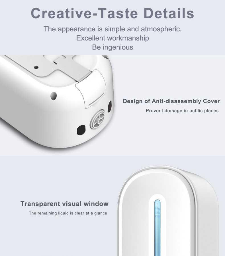 Kitchen Bathroom Touch Free IR Sensor Auto Hand Soap Dispenser