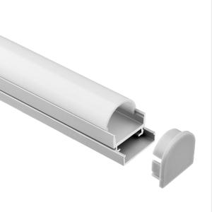 Quality Round LED Lighting Aluminum Extrusions Strip Light Channels Anodized wholesale
