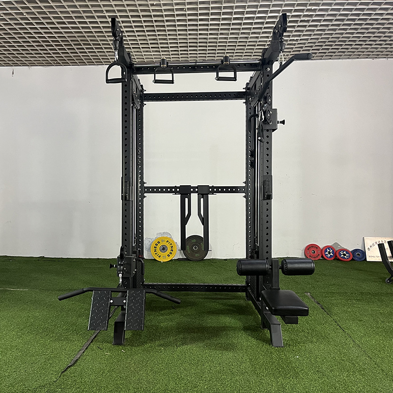 Cheap Customizable Multifunctional Smith Machine Multifunctional Gym Fitness Cable Machine Multifunctional Home Gym Multifunctional Station