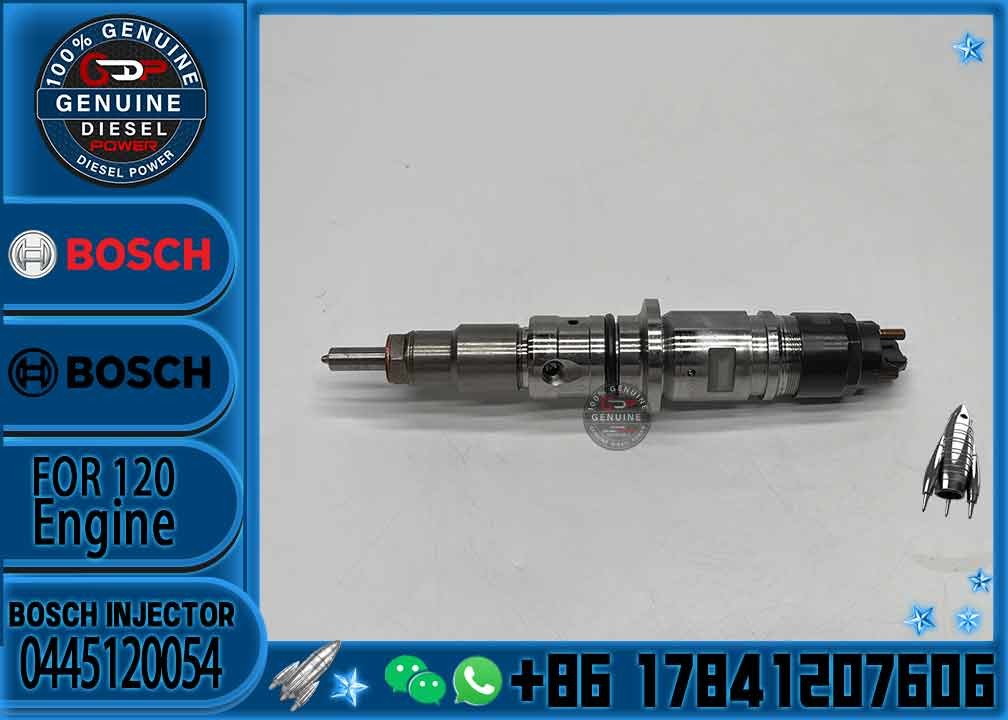 Common Rail Fuel Injector 0445120054 0986435545 0445120057 0445120075 for Iveco Euro Cargo 3.9/5.9 F4AE3