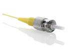 ST / UPC 9 / 125 0.9MM Tight Buffered Fiber Optic Pigtail LSZH