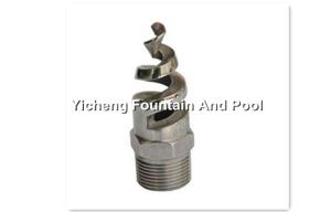 Quality Spiral Fog Type Pool Fog Machine , Stainless Steel Water Spray Fountain Nozzle wholesale