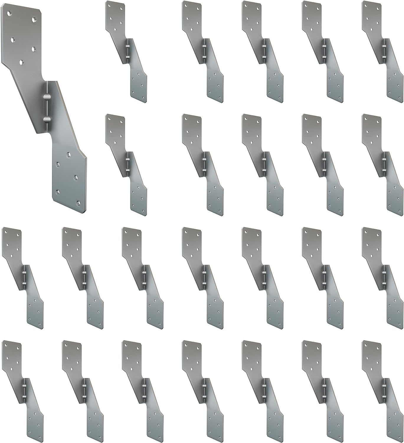 Galvanized Steel Strong Tie Brackets Heavy Duty Hurricane Tie for Metal Building Material