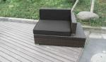 6pcs modern wicker sofa furniture