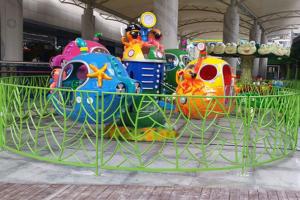 Quality Deep Exploration Helicopter Amusement Ride 8 Seats Bright Color Painting wholesale