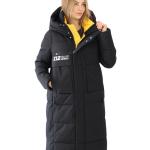 FODARLLOY Women Winter Hooded New Pure Colo Thick Warm Waterproof Jacket Female